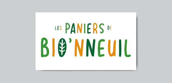 Paniers de Bio'nneuil : création de logotype