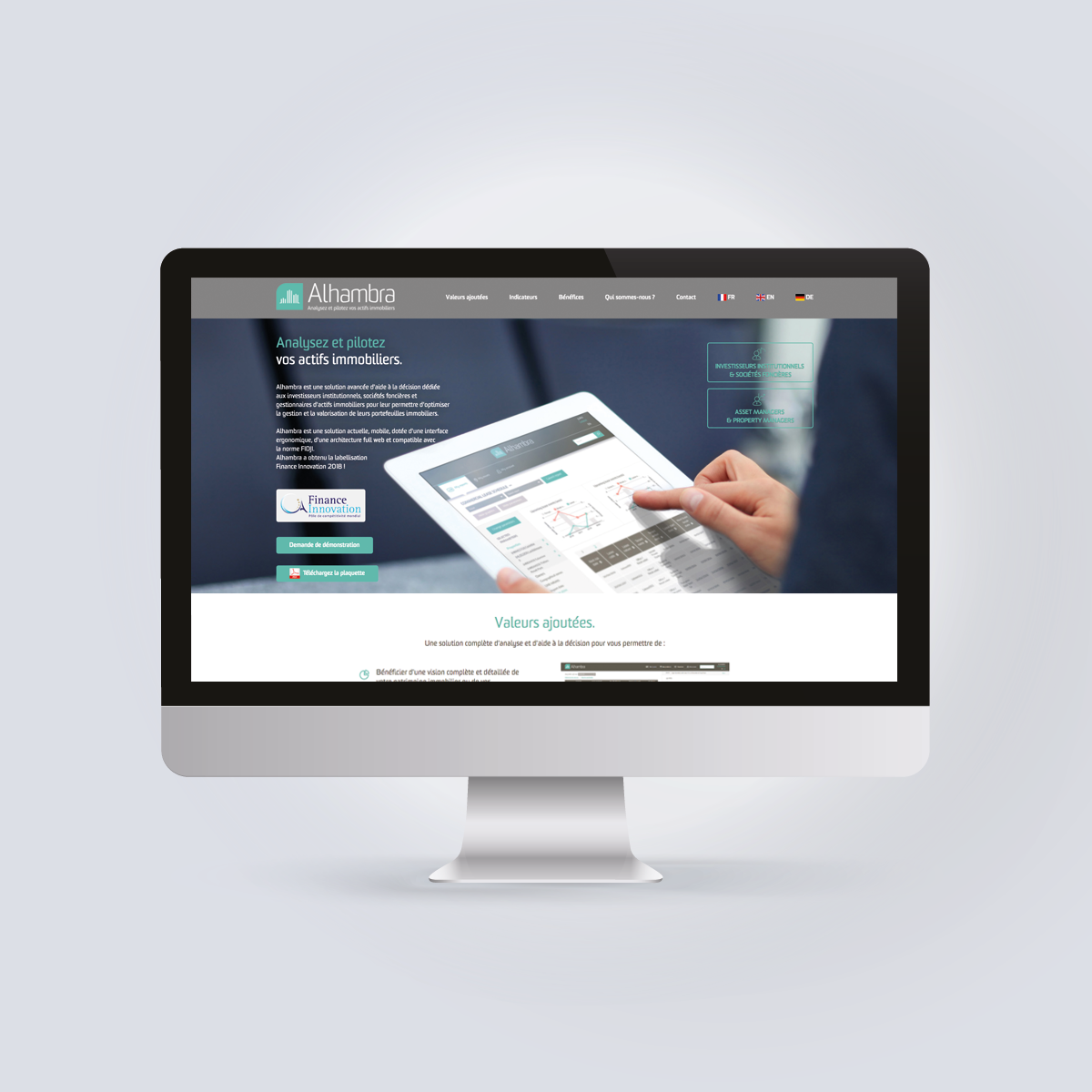 Alhambra : refonte responsive et maintenance de site